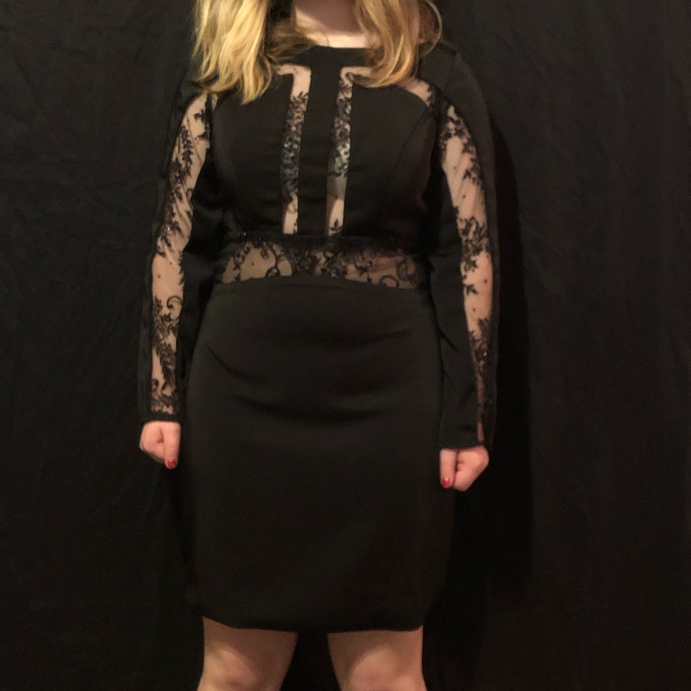 Black homecoming dress